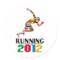 2012: Running stickers