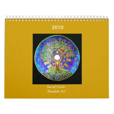 2012 Sacred Circles  Mandala Art  Calendar by arteeclectica