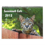 2012 Serval Savannah Cat Calendar