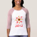 Ladies 3/4 Sleeve Raglan (Fitted)