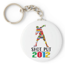 2012: Shot Put Key Chain