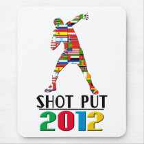 2012: Shot Put Mouse Mat
