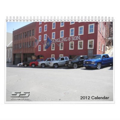 2012 Silverado SS Calendar by blueaksss