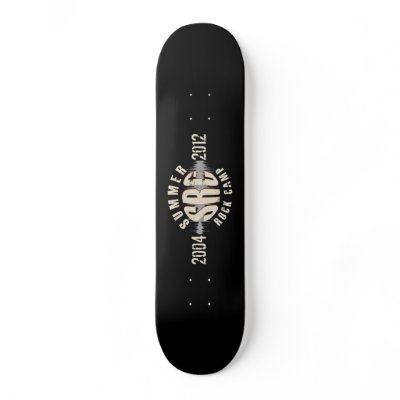 2012 SRC Anniversary Skateboard by SummerRockCamp