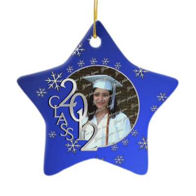 2012 Star Graduate Photo ornament