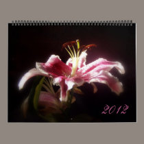 2012 Stargazer Lily Calender calendars