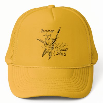 2012 Summer Art Camp Hat by DrawingBoardArt