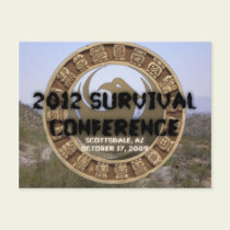 2012 Survival Conference Postcard postcards