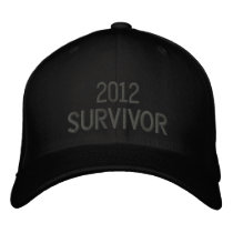 2012 Survivor embroidered hats