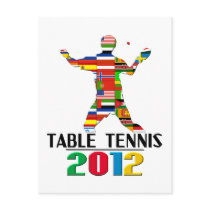 2012: Table Tennis Postcards