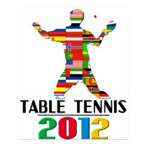 2012: Table Tennis posters