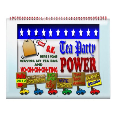 2012 Tea Party Power Wall Calendars