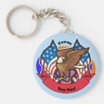 2012 Texas for Ron Paul Keychains