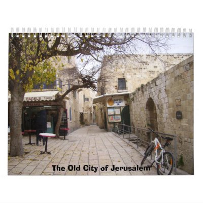 2012 The Old City of Jerusalem Wall Calendar by OTRpublications