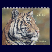 2012 Twelve Month Wildlife Art Calendar calendars