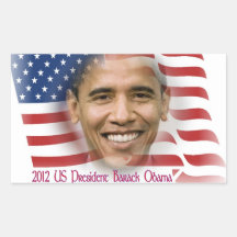 2012 US President Barack Obama Sticker