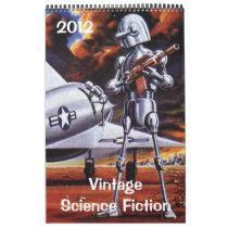 2012 Vintage Science Fiction Calendars