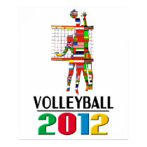 2012: Volleyball posters