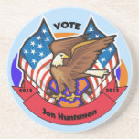 2012 Vote for Jon Huntsman Coasters