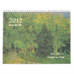 2012 Wall Calendar: van Gogh among the trees...