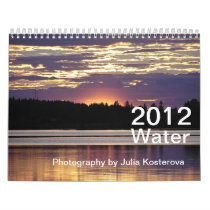 2012. Water. Photography by Julia Kosterova Calendars