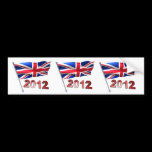 2012 with Britain flag bumper stickers