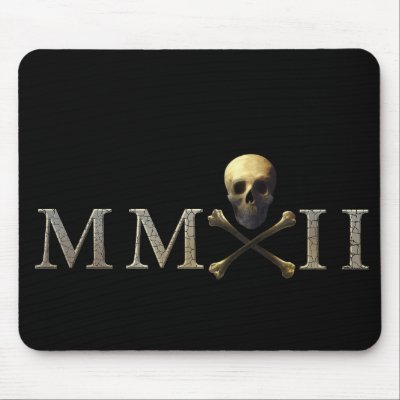 2012 with Skull Mouse Pads by EquinoxGrafix