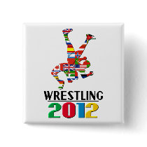 2012: Wrestling Pinback Buttons
