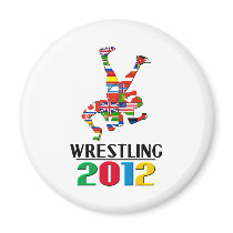 2012: Wrestling Fridge Magnet