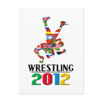 2012: Wrestling postcards