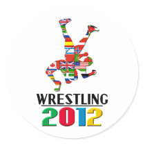 2012: Wrestling stickers by nakedzealot 2012: Wrestling stickers