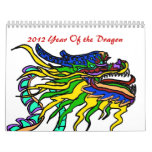 2012 Year of the dragon Calendar
