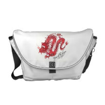 2012 year of the dragon courier bags