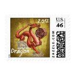 2012 Year of the Dragon Small Postage Stamp