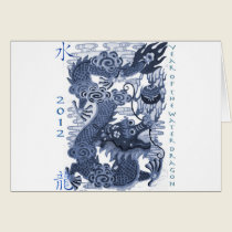 2012 Year of The Dragon (Water) cards
