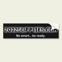 2012Supplies.com Bumper Sticker bumper stickers
