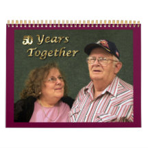 2013 50th Anniversary Calendar- NOT customizable