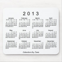 2013 Calendar Mouse Pads