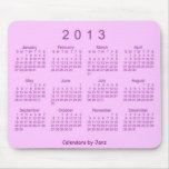 2013 Calendar Mouse Pad