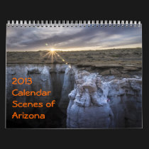 2013 Calendar - Scenes of Arizona calendars