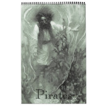 2013 Calendar, Vintage Pirates!