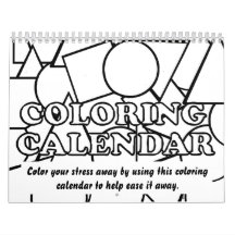 2013 Coloring Calendar