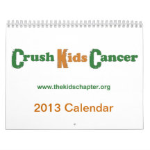 2013 Crush Kids Cancer Calendar