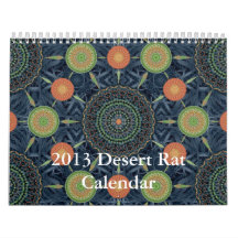 2013 Desert Rat Calendar