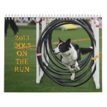 2013 Dogs on the Run Wall Calendars