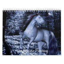 2013 Equine Fantasy Wall Calendar