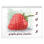 2013 fruits calendar I