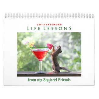 2013 Funny Squirrel Calendar