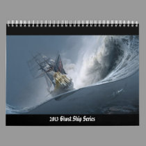 2013 Ghost ship series wall calendar calendars