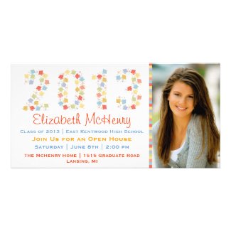 2013 Graduation Photo Card Invitation